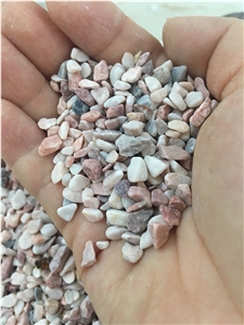 Pink Pebble Stone, Pink Tumbled Pebble