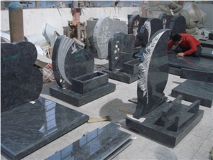 Custom Granite Headstone Tombstone Monument