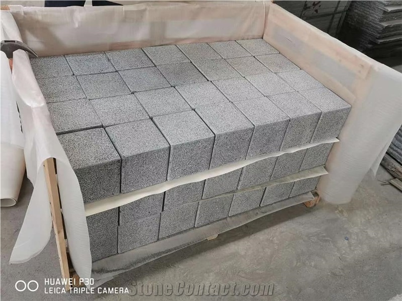G654 Grey Cube Stone Pavers
