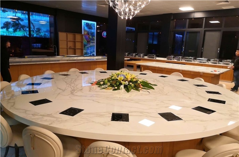 Customized Quartz Slabs for Table Top