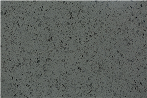 Dark Grey Quartz Stone Slab