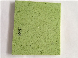 Green Single Colour Quartz Stone