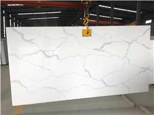 New Carrara Quartz Slabs