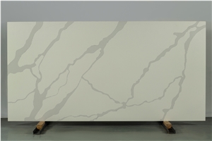 New Carrara White Quartz Slabs