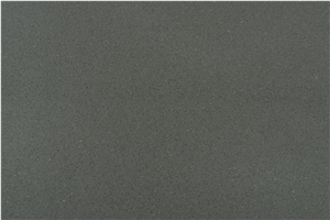 Pure Dark Grey Color Quartz Stone Slab