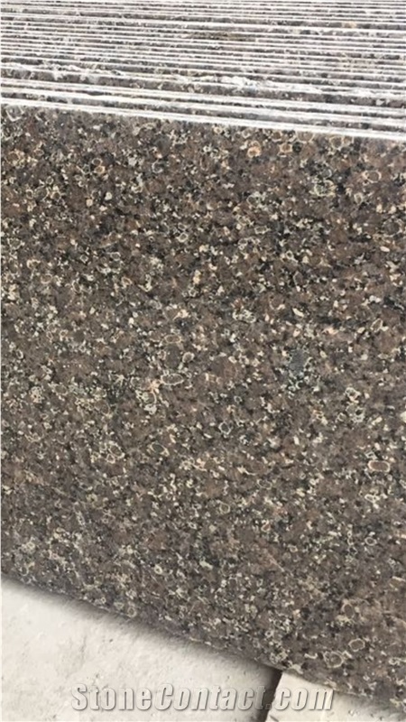 Imperial Rose Brown Granite Slabs