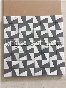 Stone Mosaic,Basalt Mosaic,Basketweave Mosaic