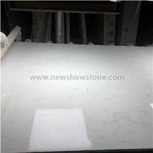 Ariston White Artificial Marble Jumbo Slab