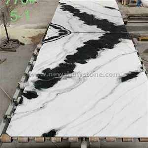 China Panda White Marble Big Slab