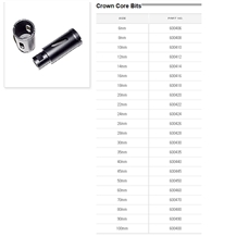 Crown Core Drilling Bits
