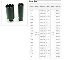 Drilling Core Bits