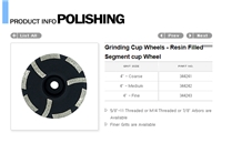 Grinding Cup Wheels-Resin Filled Segment Cup Wheel