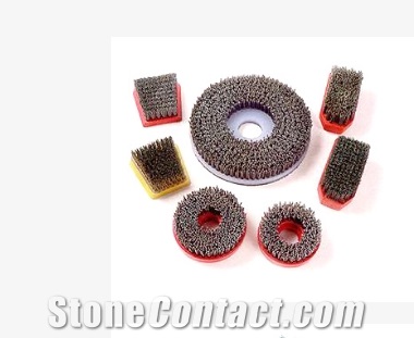 Abrasive Brushes for Marble, Granite Antique Look
