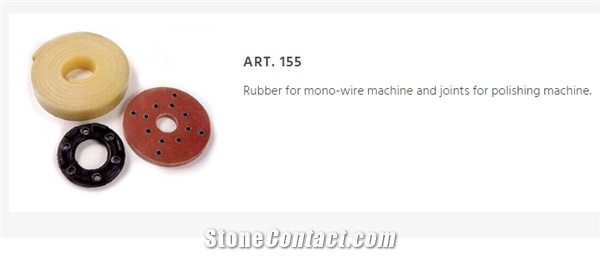 Rubber for Mono-Wire Machine and Joints for Polishing Machines