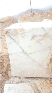 White Marble Stone Block