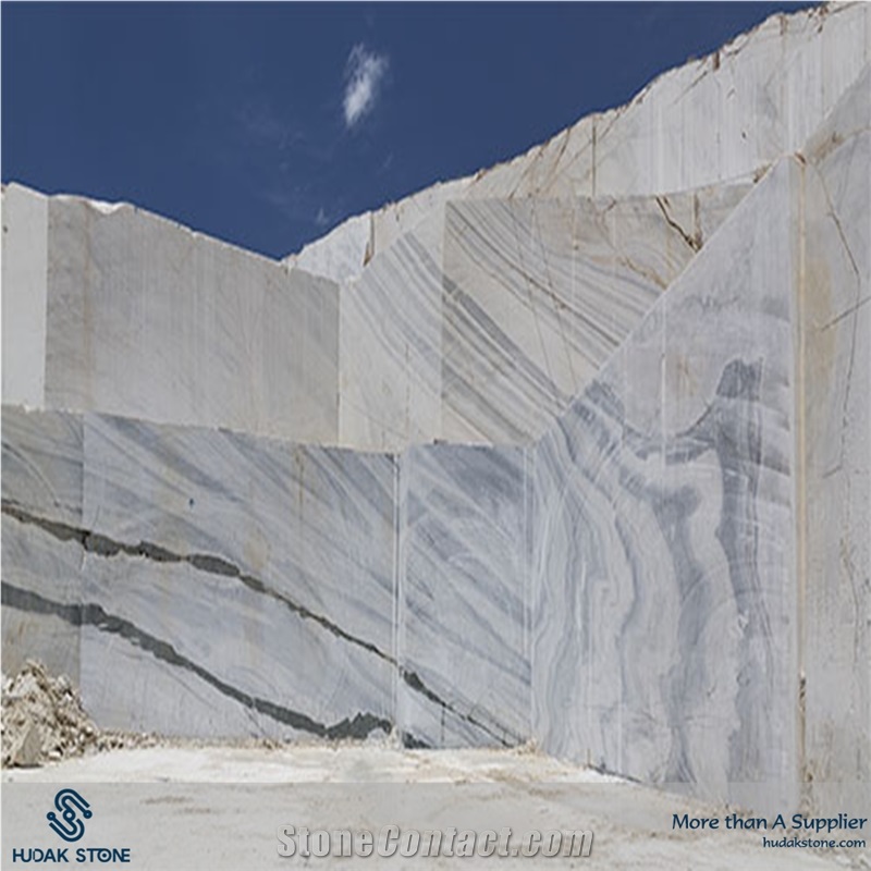 Sayman Marble Block, Iran White Marble