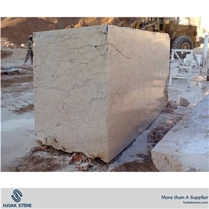 White Spider Marble Block,Persian White Spider Marble