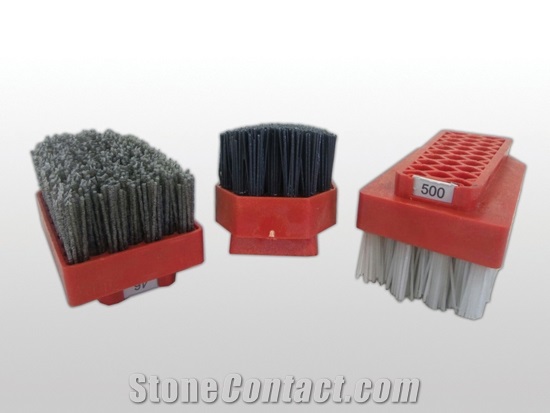 Fickert Silicon Carbide Brushes 140 mm Sic Black- for Quartz Stone