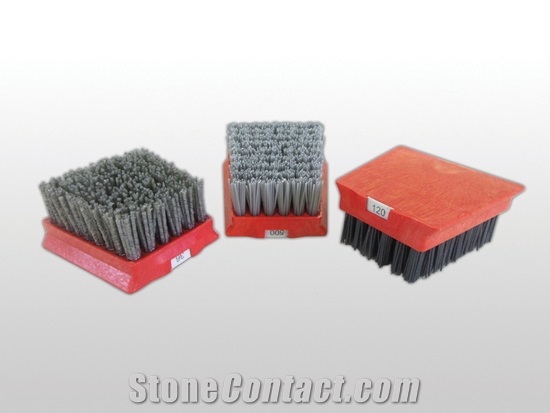 Silicon Carbide Frankfurt Brushes Sic Black for Marble