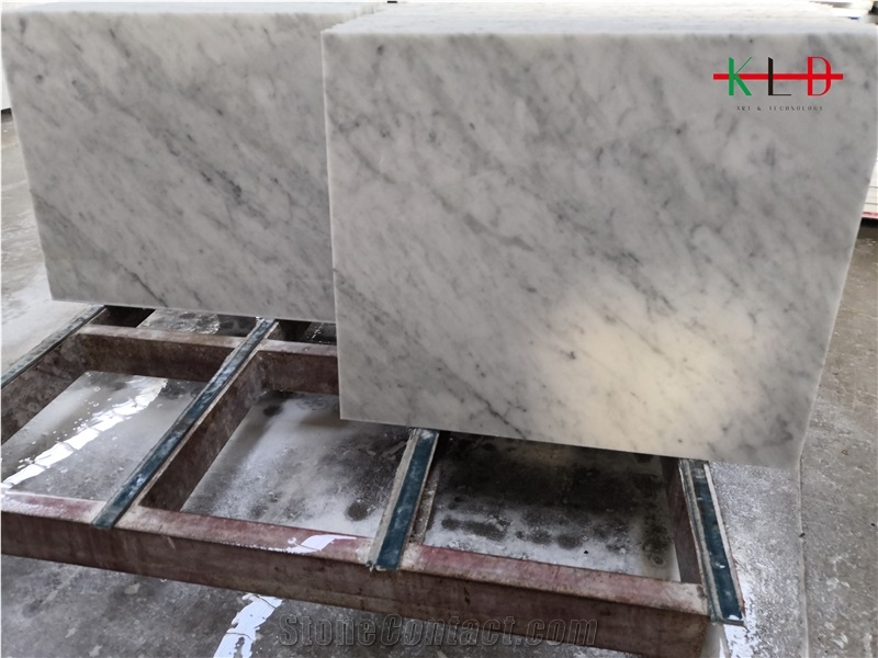 Italy Bianco Carrara Campanili Marble Slabs