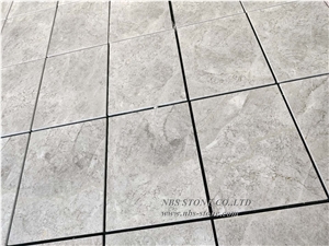 Beige Marble Tundra Grey Slab Flooring Tile