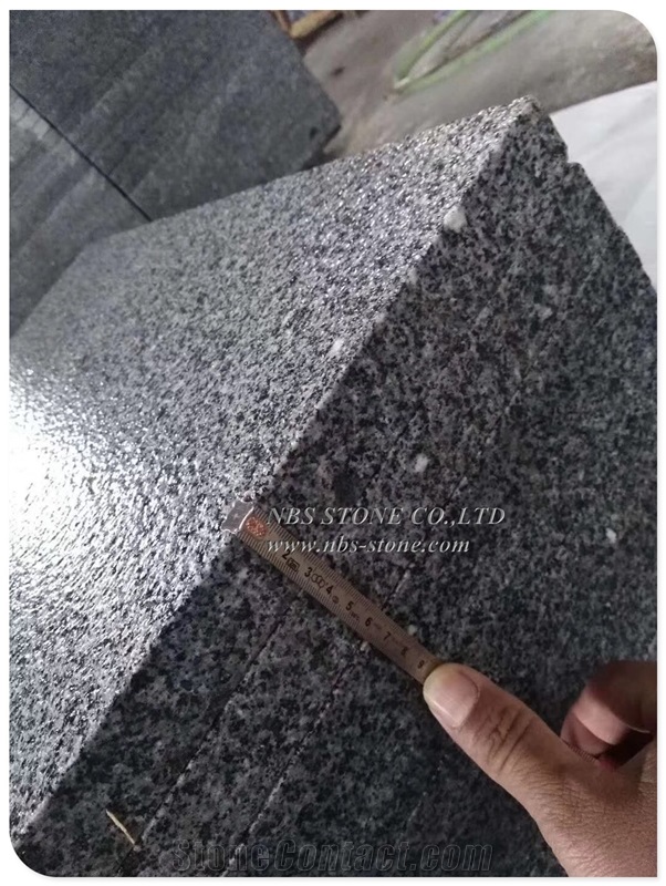 Factory Supply Flamed Grey Granite for Paving G654