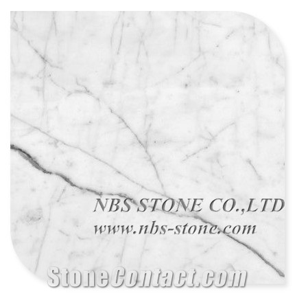 Floor Tiles Italian Bianco Carrara White Marble