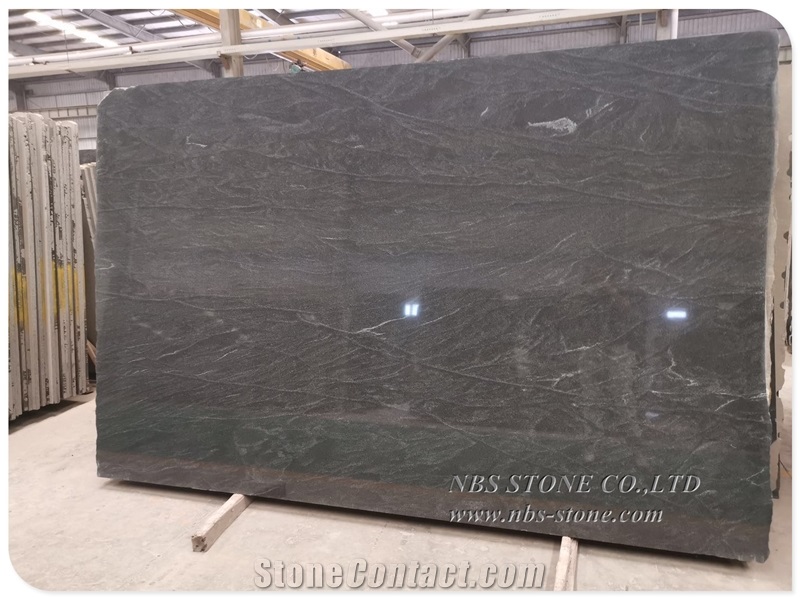 Jet Mist Granite American Black Granite Slab Tile