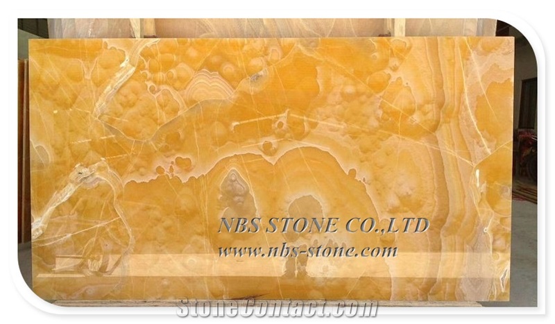 Yellow Jade, Honey Onyx Slabs Tile