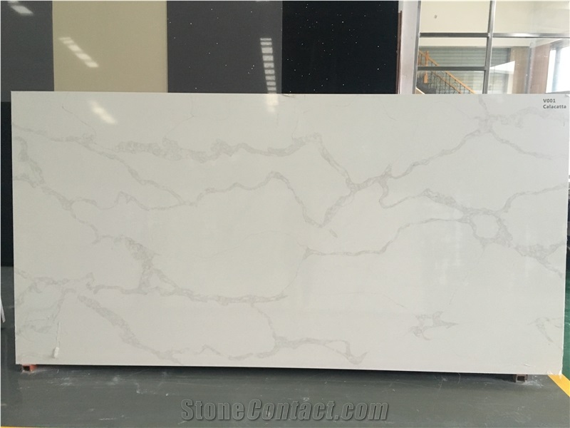 Artificial Quartz Stone Bianco Calacatta