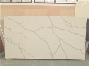 Bianco Calacatta Artificial Quartz for Floor Tile