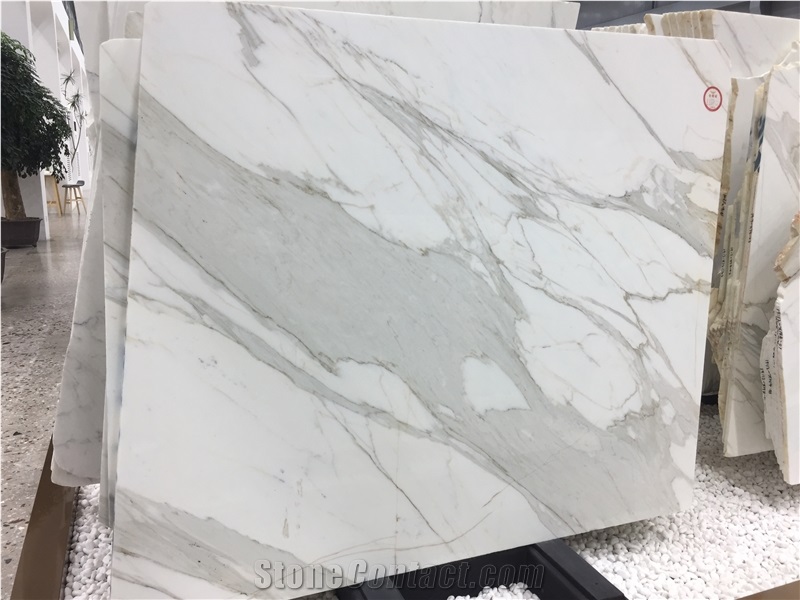 Calacatta Bianco Marble for Wall Cladding