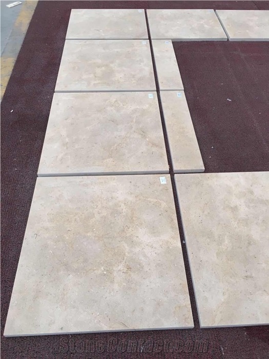 Beige Limestone Floor Wall Tiles, Door Frame Model