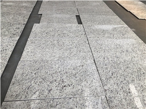 Bianco Santa Cecilia White Granite Floor Tiles