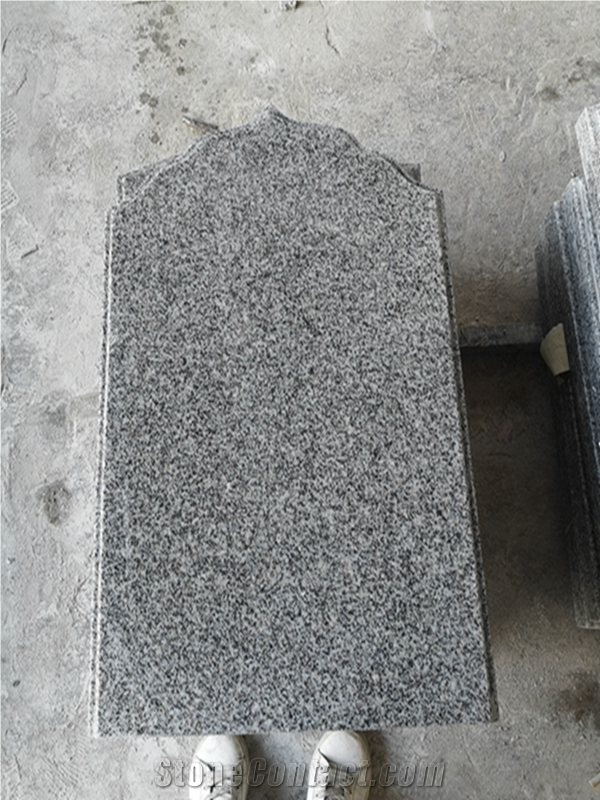 Russian Style G603 Grey Granite Upright Monuments