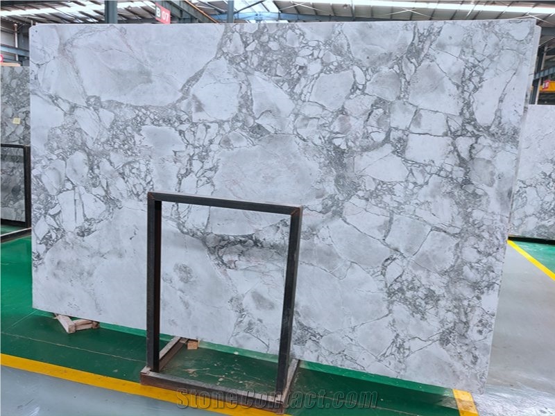 Super White Quartzite Flooring Wall Slabs