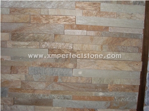 Natural Multicolor Rusty Slate Culture Stone Tiles