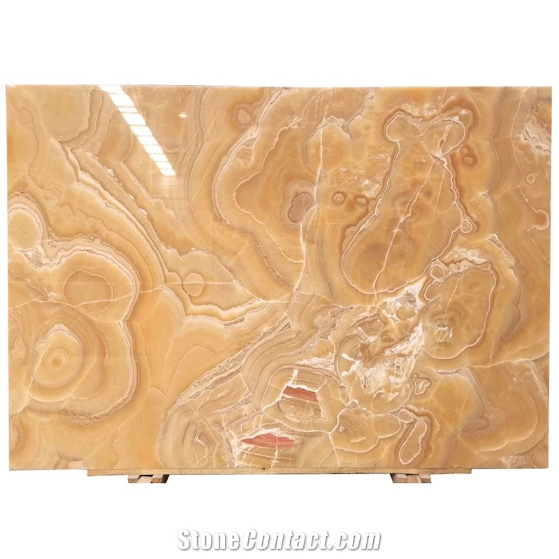 Export Mexico Polished Yellow Color Onyx Slab