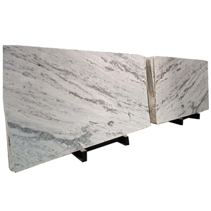 Polished China Impressive White Galaxy Marble