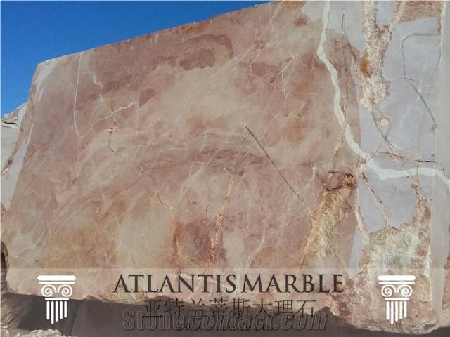 Turkish Marble Block & Slab Export / Pink Rose