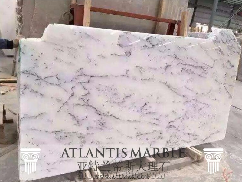 Turkish Marble Block & Slab Export / Rainy White