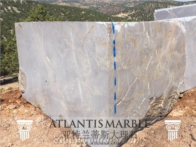 Turkish Marble Block & Slab Export / Sunny Grey