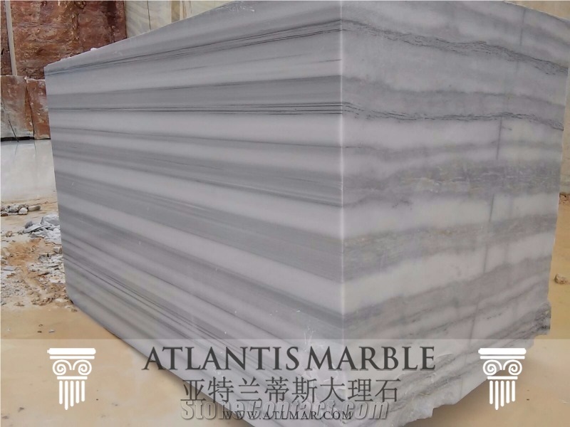 Turkish Marble Block & Slab Export / White Zebra