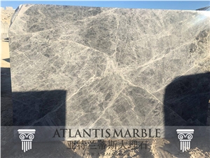 Turkish Marble Cut - Size Slab Export Aimashi Grey