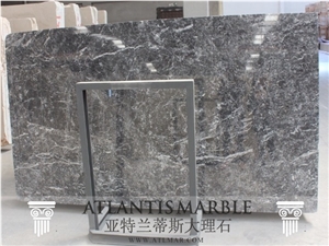 Turkish Marble Cut Size Slab Export Atlantis Grey