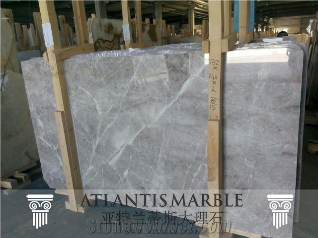 Turkish Marble Cut to Size Slab New Tundra Grey
