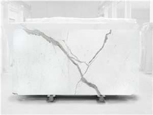 Statuario Carrara White Marble Slabs & Tiles