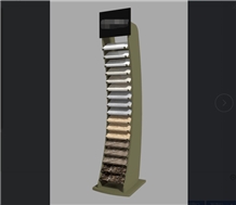 Cambria Style Quartz Sample Tower Display Rack