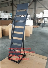 Custom Metal Stone Display Stand for Marble