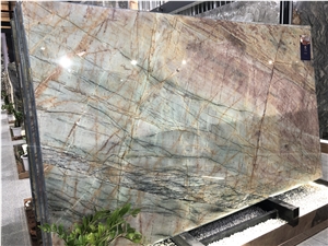Acquarama Quartzite Slabs for Interior Wall Decor